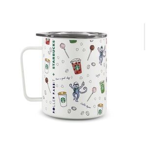 Starbucks Roller Rabbit White Mug